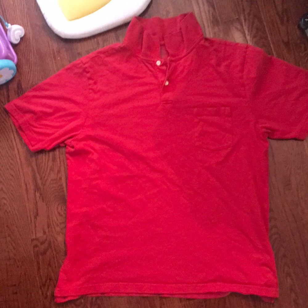 GREAT UC OPEN TRAILS Men’s Red Polo shirt